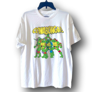 Teenage Mutant Ninja Turtles "Cowabunga!" Graphic T-Shirt - Size Large - NWT